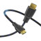 Sonero® câble Premium High Speed ​​Mini HDMI vers HDMI 4K, fiche Mini HDMI C vers fiche HDMI A, contacts plaqués Or, double blindage, gaine textile, 1.50m