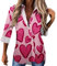 Bluse Damen Tshirt Sommer Kurzarm Shirts Casual Rundhals Farbverlauf Lose Basic Tops Beiläufig Bluse Oberteile Sport Tshirts Damen Sommerblusen Corset Top Damen Bekleidung Damen