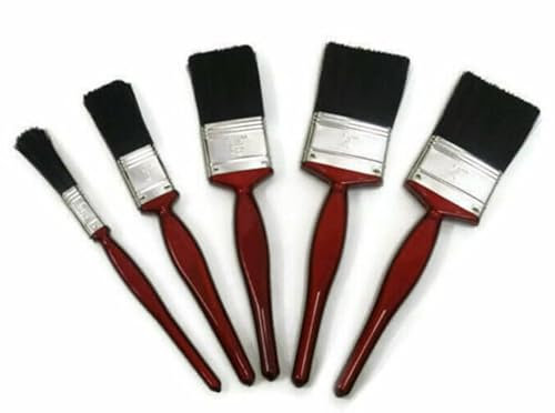 Buystarget 5PC Paint Brushes Fine Brushes Set Advanced Bristles Decorating DIY Painting UK
