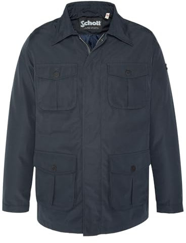 Schott NYC Pakse Giubbotto, Navy, XXXL Uomo