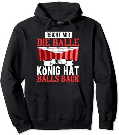 Bier-Pong Beer Pong Beerpong Trinkspiel Bierpong Pullover Hoodie