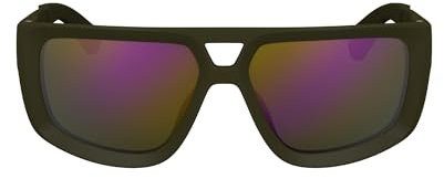 CALVIN KLEIN Unisex CKJ24605S Sunglasses, Khaki, Einheitsgröße