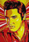 KUSTOM ART Elvis Presley Pop Art Kunstdruck auf Holz, 30 x 21 cm.