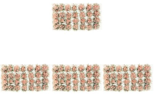 Alipis 4 Cajas Modelo De Racimo De Flores Decoración para El Hogar Ramo Artificial Decoraciones para El Hogar Paisaje Estático Modelo Adorno Fiesta Adornar Resina Rosa Flores Falsas
