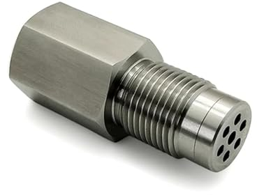 Lambdasonde Sensor O2 Sensor Spacer Adapter Mini Katalysator Adapter Auto Check Engine Licht Fix Katalytische Mesh Sauerstoff 1 stücke O2 Sauerstoff Sensor