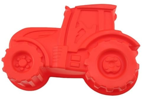 FYJCXCMP Autokuchenform,Silikon 3D Traktor Brot Form, Baking Mould,DIY Kuchenform für Kindergeburtstage Backwerkzeug für Brot Eis Dessert Schokolade