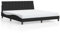 UTSRABFA Palettenbetten Bettgestell Etagenbetten Tagesbetten Bettgestell mit LED-Leuchten Schwarz 180x200 cm Samt Geeignet für Wohnungen, Schlafzimmer, Arbeitszimmer, Büros