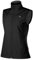 KUTOOK Gilet Sport Femme Running Velo Veste Softshell sans Manche Coupe Vent Hiver Chaud Course a Pied Polaire Cyclisme VTT Impermeable Noir M