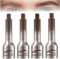 Liquid Eyebrow Brush, Angled Brush & Dip, Long Lasting Waterproof Brow Pen, Creates Natural Looking Brows Effortlessly, Hair-Like Strokes, Smudge Proof, Quick Drying (4 Color)
