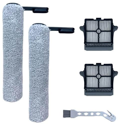 Pack accessoires pour Tineco Floor One S6 / Floor One S7 PRO - Rouleau Brosse [Lot 2] Filtre [Lot 2] Phonillico®