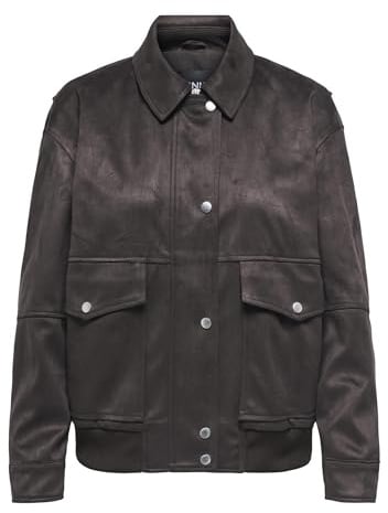 ONLY Damen Onlnala Life Faux Suede Bomber OTW
