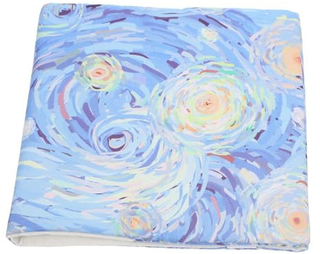 HOODANCOS Check Book Cover Canvas Handmade Protector Für Hardcover Journals Soft Fabric Notebook