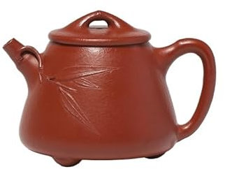 Windmilne Handgefertigte Teekanne, 150 ml, lila Ton, chinesische Teekanne, Kaffeekanne, Haushaltsteekanne, Vintage-Teekanne, Geschnitzte Teekanne (150 ml)