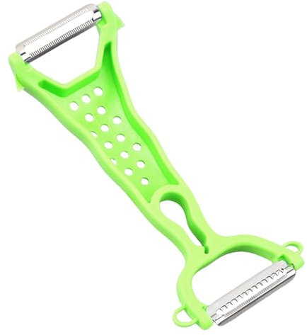 Di Potato - Vegetable Peeler in Stainless Steel | Potato Eye Remover, Ergonomic Non Slip Handle, Kitchen Utensils and Gadgets with Comfortable Handle for Children, Familiar