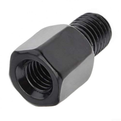 AugustknowU Adattatore filettato da 8 mm a 10 mm per moto e veicoli elettrici con montaggio a specchio