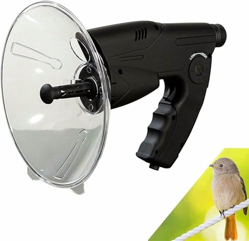 BTOIASYHF Micrófono Parabólico Monocular, Dispositivo Móvil De Oído Biónico De Recolección De Sonido Parabólico, Amplificador De Sonido Monocular 8X, para Escucha A Larga Distancia