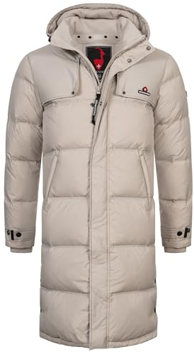 Höhenhorn Bannalp Herren Wintermantel Jacke Greige Gr. L