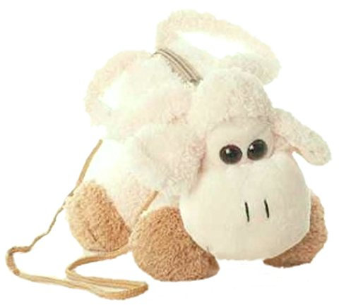 Inware 6260 - Handtasche Schaf, creme, 25 cm, Umhängetasche