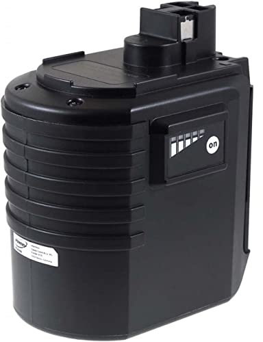 Powery Batería para Würth Master Martillo perforadorABH 20-SLS 3000mAh NiMH Plana (versión Moderna)