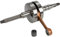 MALOSSI, albero motore MHR RHQ per 50 ccm Sport, MHR/ 68 ccm Sport, MHR Replica, MHR T6, MHR Team II/77 ccm MHR Big Bore per MINARELLI 50 ccm 2T AC/LC Hub: 39,2 mm, pistola: 80,0 mm, KB Ø 12 mm