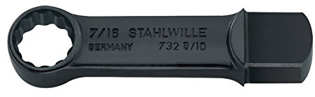 Stahlwille Ring-Einsteckwerkzeuge SW.5/8 Werkzeugaufnahme 9x12 mm