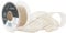 Berisfords 40 mm Wired Tinsel Mesh Ribbon, Gold