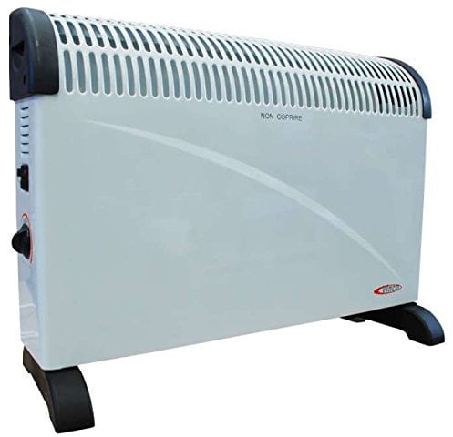 70504 VINCO Termoconvettore stufa elettrica 2000W termostato ventilazione caldo