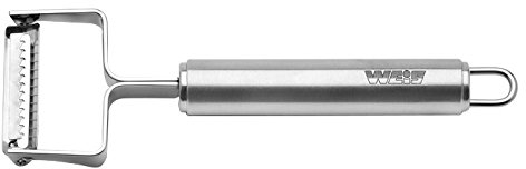 Weis pelapatate Gourmet Julienne, Acciaio Inox, Argento, 17.5 x 5.8 x 2 cm
