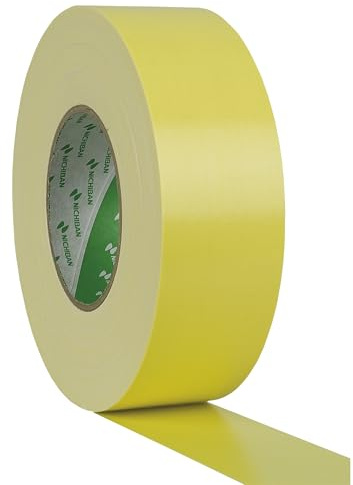 Showtec Gaffa Tape 50 mm, 50 m, Yellow