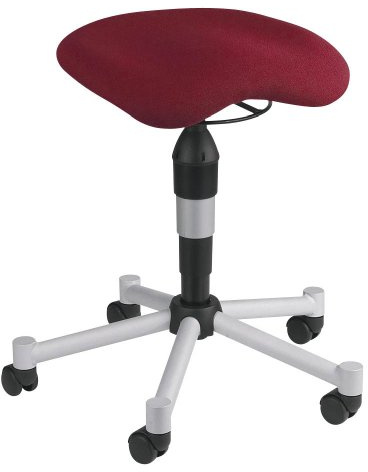 Topstar BAL27T21 Hocker, Balance 20, rot