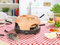 Cucina Dimodena Four à Pizza avec Couvercle en Terre Cuite 6 Personnes