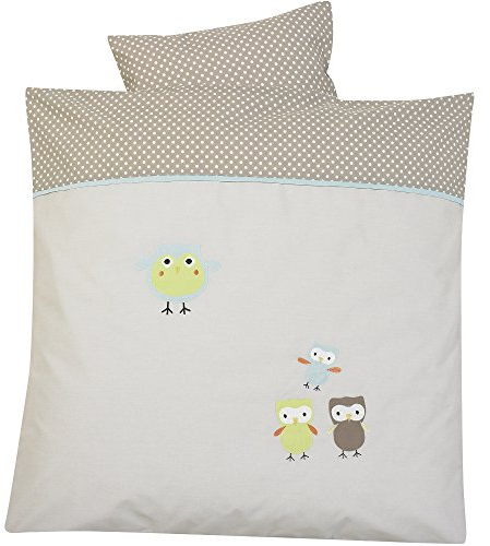 Alvi 401154166 Bettwäsche Birds beige