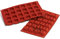 Molde Silicona de 300 x 175 mm profesional Silikomart sf080 Small Square Savarin