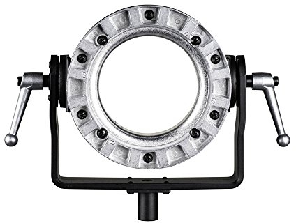 Elinchrom Litemotiv Octa Halterung für Elinchrom (EL26537) - Schwarz, 1 Stück - CAMERA_FLASH - Softbox Halterung - Blitzhalterung