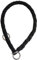 TRIXIE Cavo Zug-Stopp Halsband Größe S–M: Halsumfang 35–41 cm/ø 12 mm in schwarz - Hundehalsband aus Gurtband für kleine bis mittelgroße Hunde, rund geflochten, 143701
