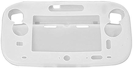 Schutzhülle für Wii U Gamepad Controller, weich, Gummi, Weiß