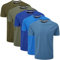Charles Wilson Confezione da 5 T-Shirt Girocollo Semplice (XL, Horizon)