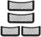 FOROREH 4Pcs Kofferraum Netztasche Auto, Selbstklebend Elastisch Ablagenetz Auto Kofferraum Aufbewahrungsnetz Tasche, Utensiliennetz für Auto PKW LKW Kofferraum Gepäcknetz…