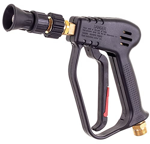 Professional Hochdruckpistole M22 AG + Düse und kurzer Lanze für Kränzle Kärcher HD HDS