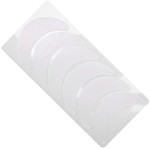 Patch en silicone pour les yeux, silicone 6pcs Beauté Eye Skin Rides Smoothing Pad Eye Rides Smoothing Patch pour la maison pour les femmes pour les voyages pour les filles