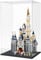 Nynelly Vitrine pour Collection, Boîte en Acrylique Transparent avec Base Noir pour Lego Castle 71040 Jouets Assembler Boîte de Présentation Anti-Poussière pour Figurines, 20.1 x 15 x 31.1inch