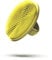 Boie USA Face Scrubber - Hand Face Tool Deep Cleaning Peeling Gesichtsbürste. Sanfte, silikonähnliche Borsten, langlebig und hypoallergen (gelb) bekämpft Pickel