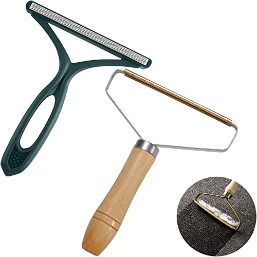 Removedor de Pelusa Portátil, Quitapelusa Manual, Eliminador de Pelusas para Ropa y alfombras, quitapelusas para sofá, Portable Lint Remover para Ropa Mantas Abrigo Cachemira