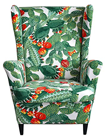 Meigeh Ohrensessel überzug Sesselhusse Sesselbezug Sessel-Überwürfe Ohrensessel Überzug Sesselbezug