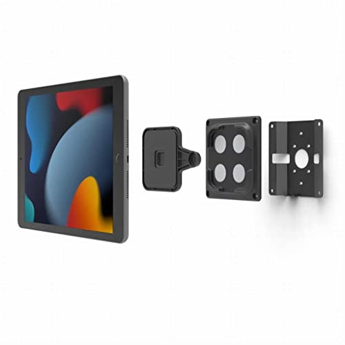 COMPULOCKS - DC/POS Magnetische Glashalterung für iPad/Tablet, Schwar
