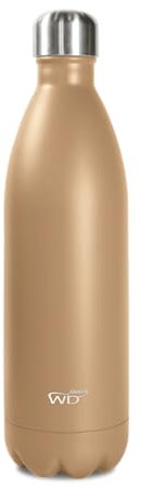 Bottiglia isotermica, 1 L, colore: TER, dimensioni ø 7 x 31 cm di altezza