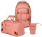 satch Pack Pencil Slider Edition Schulrucksack Set 3tlg. mit Sporttasche (Nordic Coral)