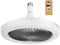 Cozlly Ventilatore a Soffitto con Lampada Dimmable 30W, 3 Velocità Ventilatore da Soffitto con luce e telecomando, Luce di Ventilazione con Timer per Soggiorno Camera da Letto Sala da Pranzo Cucina