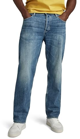 G-Star Men's Dakota Regular Straight Jeans, Blue (faded monsoon D23691-D498-G564), 34W / 34L