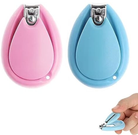 Baby Nail Clippers, 2PCS Nail Clippers for Baby, Baby Nail Clippers for Newborns,Toddler Nail Clipper, Baby Nail File, Baby Nail Cutter, Baby Nail Trimmer, Baby Nail Trimmer Toddlers